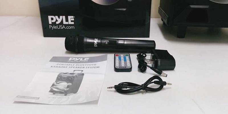 Pyle PWMA325BT Wireless Portable in the use