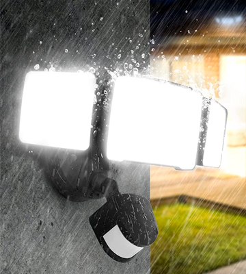 Review of Amico 3 Head LED Security Lights with Motion Sensor