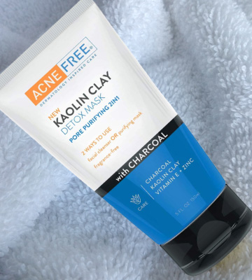 Review of AcneFree Kaolin Clay Detox Mask for Acne