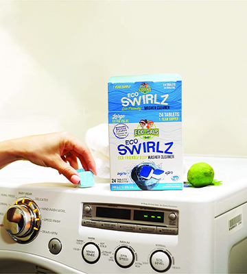 Review of Eco-Gals 8B-3M34-JTWV Eco Swirlz Washing Machine Cleaner
