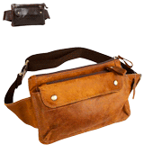 Petzilla Genuine Leather Fanny Pack