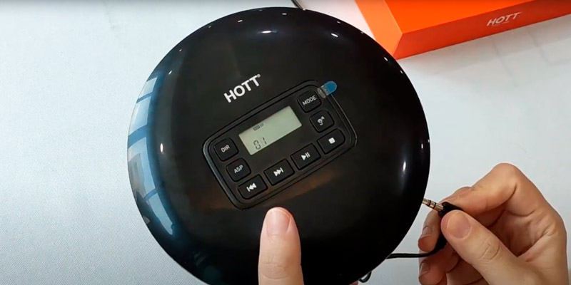 Review of HOTT CD611 Portable CD Player